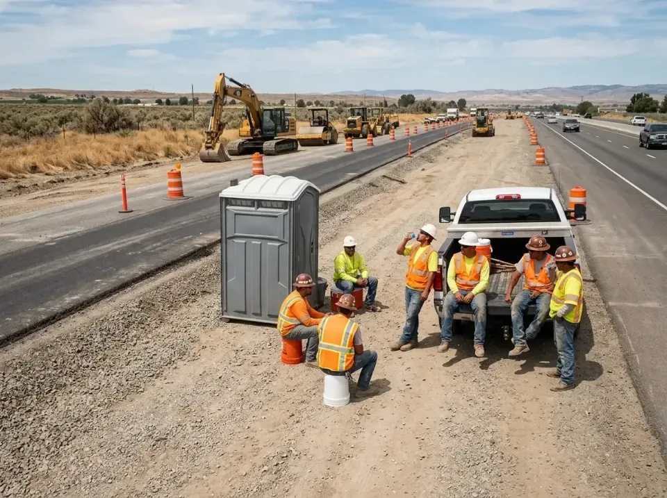 highway-road-construction-crew-007 — frequently asked questions, Porta Potty and Restroom Rentals in Malibu, CA